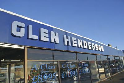 Premises of Glen Henderson Cars